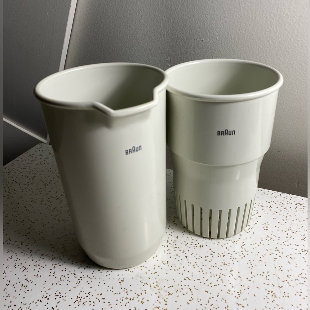 Braun hand blender immersion blender accessories mixing beaker and strainer